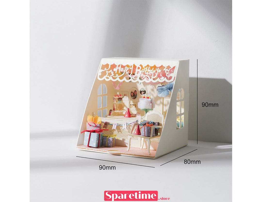 Memorial Day Landscapes / Birthday Party 3d paper craft puzzle diy
