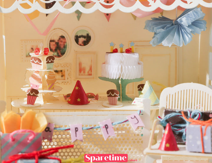 Memorial Day Landscapes / Birthday Party 3d paper craft puzzle diy