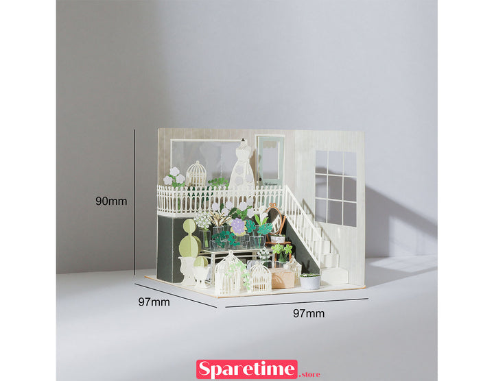Memorial Day Landscapes / Flower Shop/France jeancard 3d paper craft puzzle diy