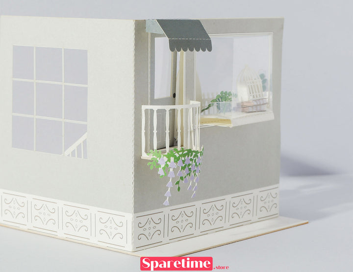 Memorial Day Landscapes / Flower Shop/France jeancard 3d paper craft puzzle diy