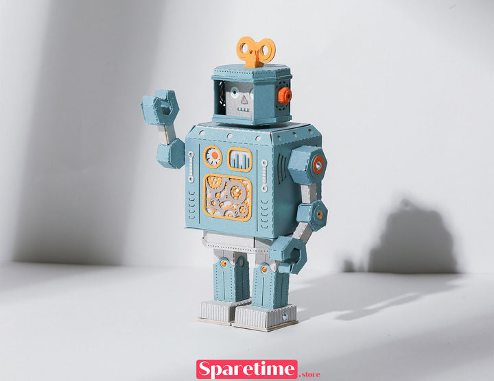Robot DIY Kit / Dynamic Robot jeancard 3d paper craft puzzle diy