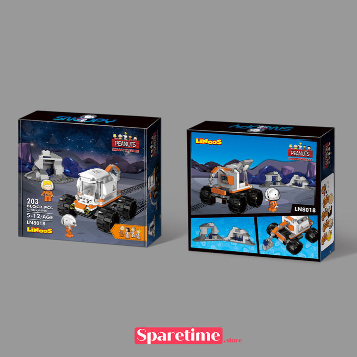 Peanuts Snoopy Space Rover Block Set
