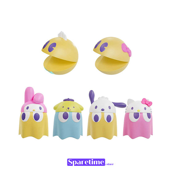 Pac-Man x Sanrio Characters - Set (Vol. 1) "Pacman", Megahouse Chibicollect Figure