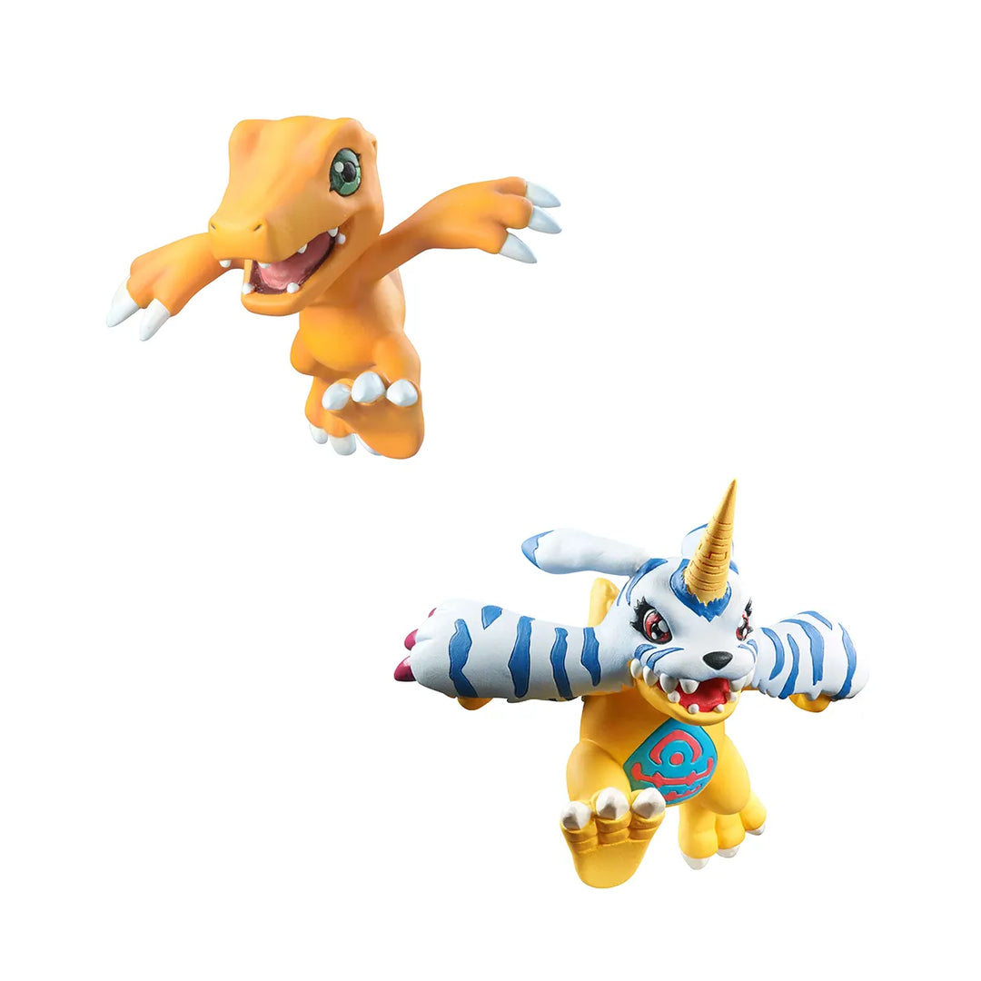 Digimon Adventure set (with gift) "Digimon", Megahouse Digicolle Mix