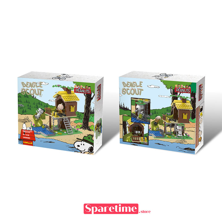 Peanuts Snoopy Treehouse Bricks Set