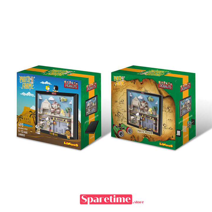 Peanuts Snoopy Jungle Adventure Anniversary Photo Frame Building Block