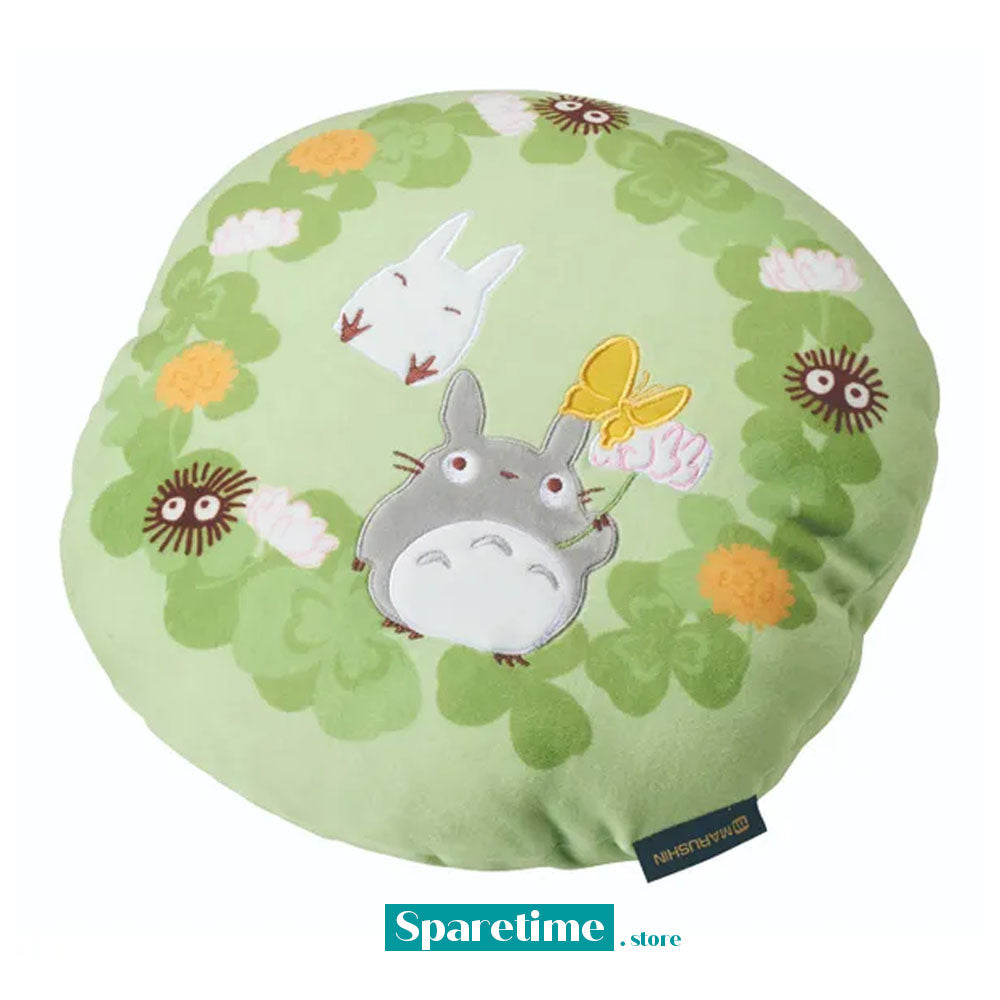 Totoro, Clovers and Flowers Mochi Mochi Cushion "My Neighbor Totoro", Marushin Mochi Mochi Cushion