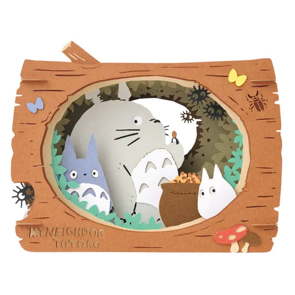 Totoro in Log "My Neighbor Totoro", Ensky Paper Theater