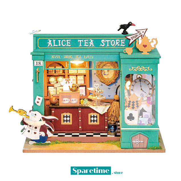 Rolife Alice's Tea Store DIY Miniature House Kit