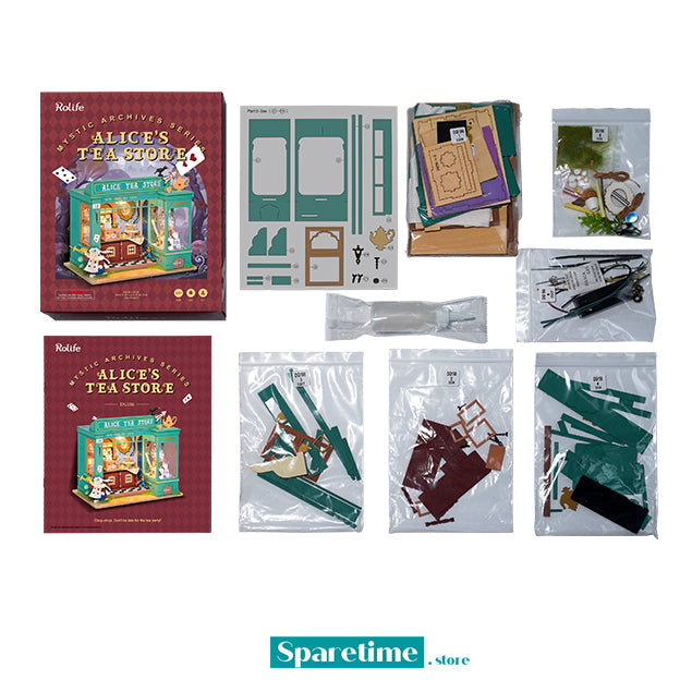 Rolife Alice's Tea Store DIY Miniature House Kit