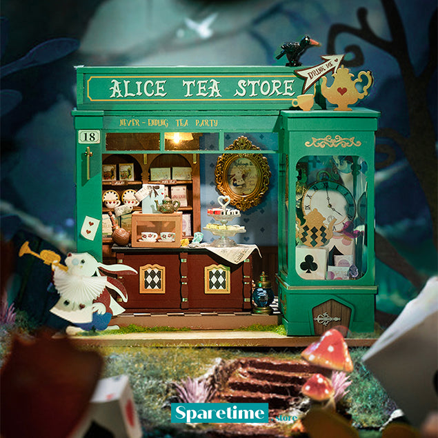 Rolife Alice's Tea Store DIY Miniature House Kit