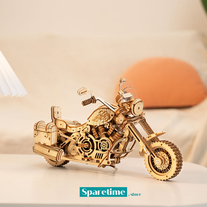 Rokr Cruiser Motorcycle 3D Wooden Puzzles