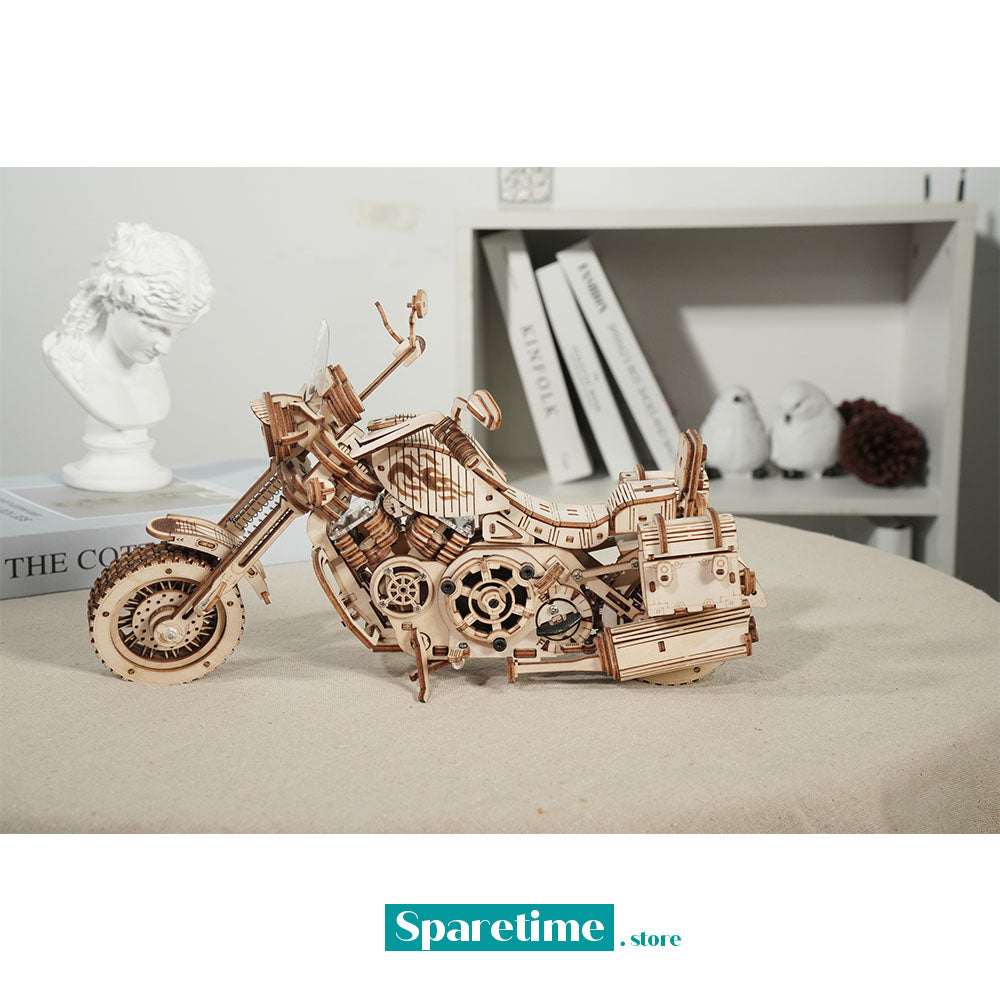 Rokr Cruiser Motorcycle 3D Wooden Puzzles