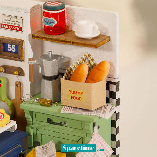 Rolife Afternoon Baking Time DIY Miniature House