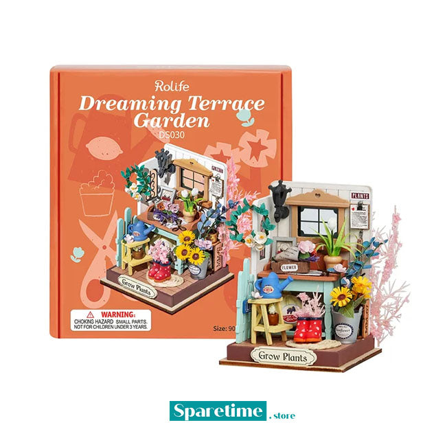 Rolife Dreaming Terrace Garden DIY Miniature House