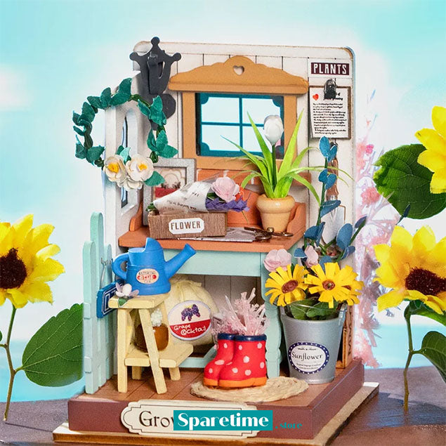 Rolife Dreaming Terrace Garden DIY Miniature House