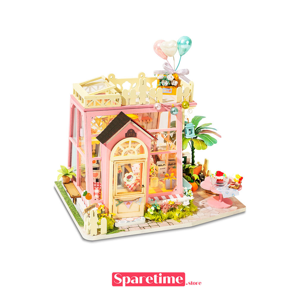 Rolife Holiday Party Time Miniature Dollhouse kit