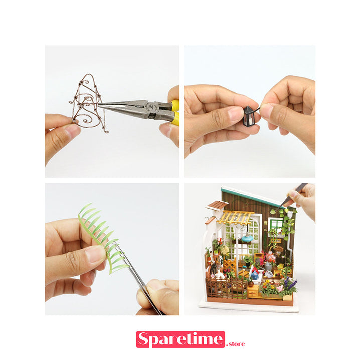 Rolife Miller’s Garden Miniature Dollhouse kit robotime