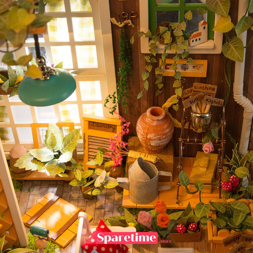 Rolife Miller’s Garden Miniature Dollhouse kit robotime