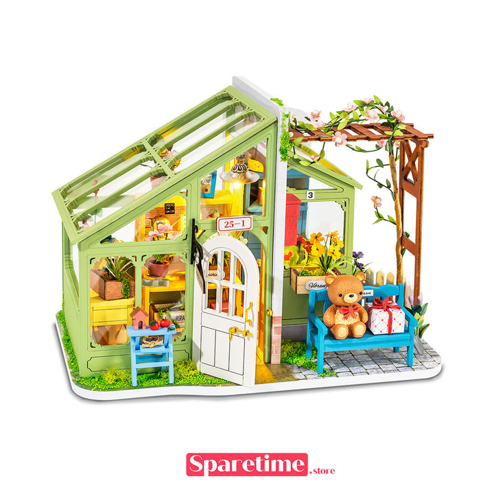 Rolife Spring Encounter Flowers Miniature Dollhouse kit