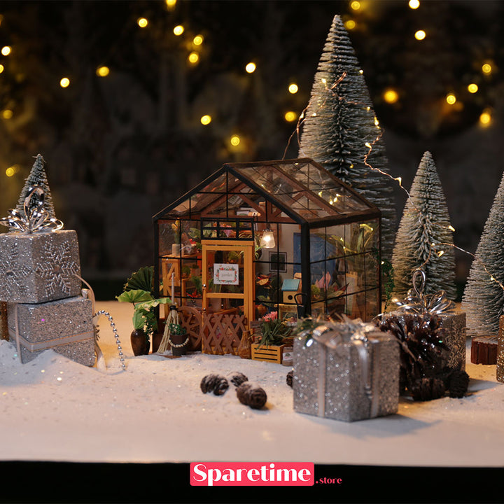 Rolife Cathy's Flower House Miniature Dollhouse kit