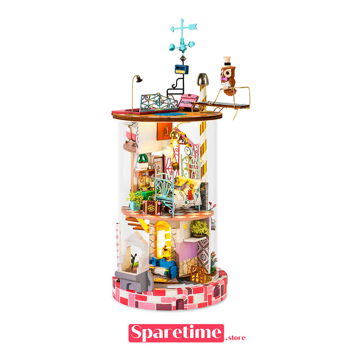 Rolife Mysterious World Bloomy House Miniature Dollhouse kit
