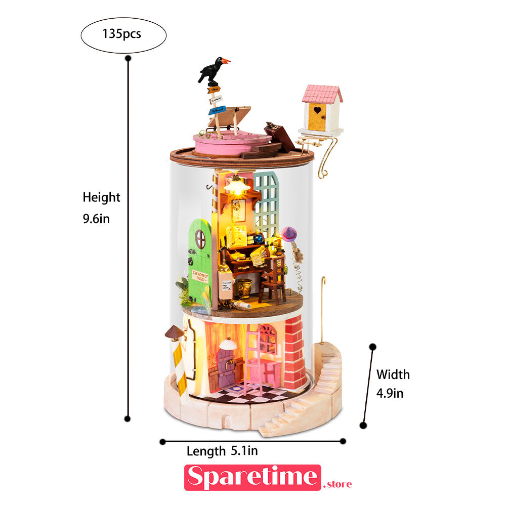 Rolife Mysterious World Secluded Neighbour Miniature Dollhouse kit