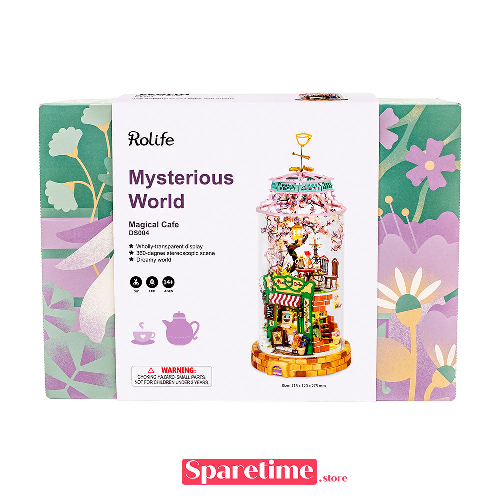 Rolife Mysterious World Magical Cafe Miniature Dollhouse kit