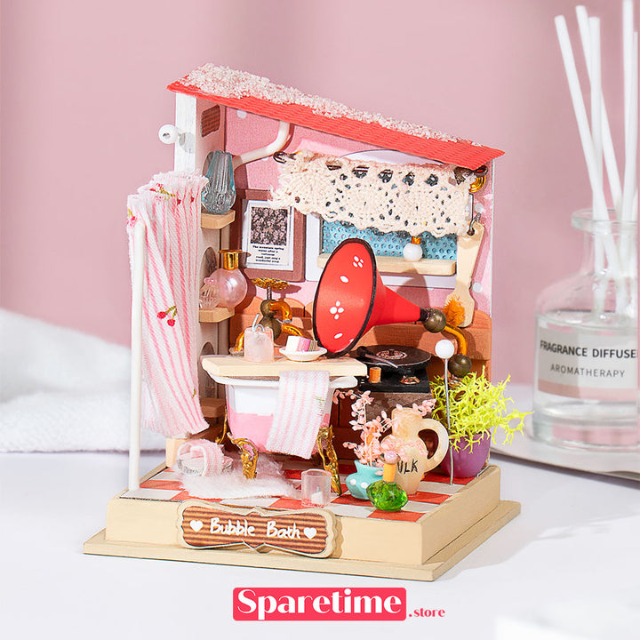 Rolife Bubble bath (Bathroom) Miniature Dollhouse kit
