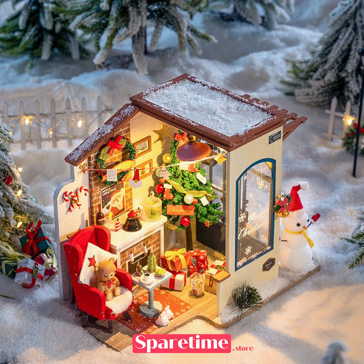 Rolife Snow House Miniature Dollhouse kit