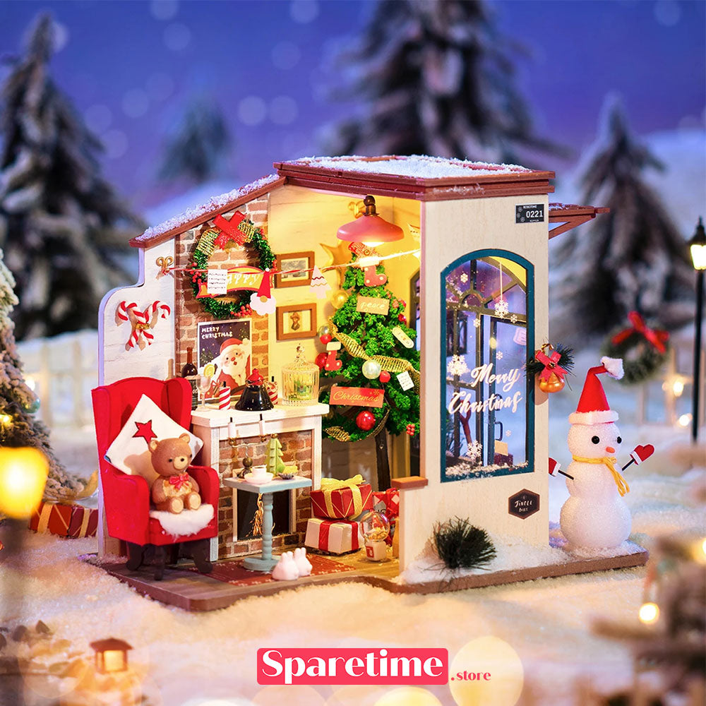 Rolife Snow House Miniature Dollhouse kit