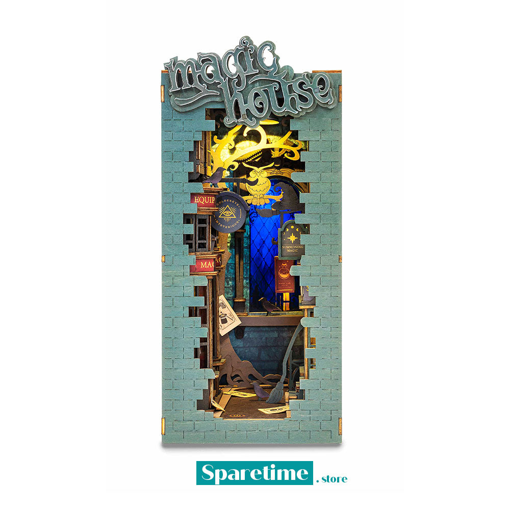 Rolife Magic House 3D Wooden DIY Miniature House Book Nook TGB03