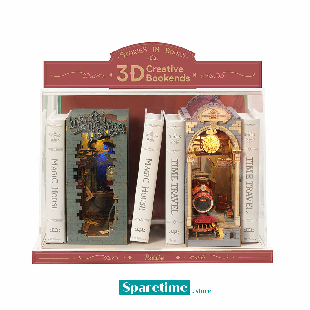 Rolife Magic House 3D Wooden DIY Miniature House Book Nook TGB03