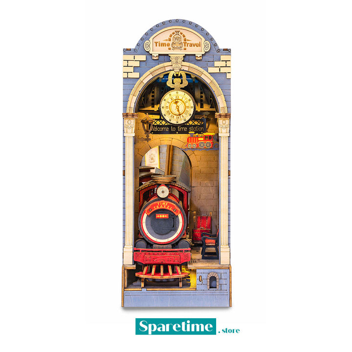 Rolife Time Travel 3D Wooden DIY Miniature House Book Nook TGB04