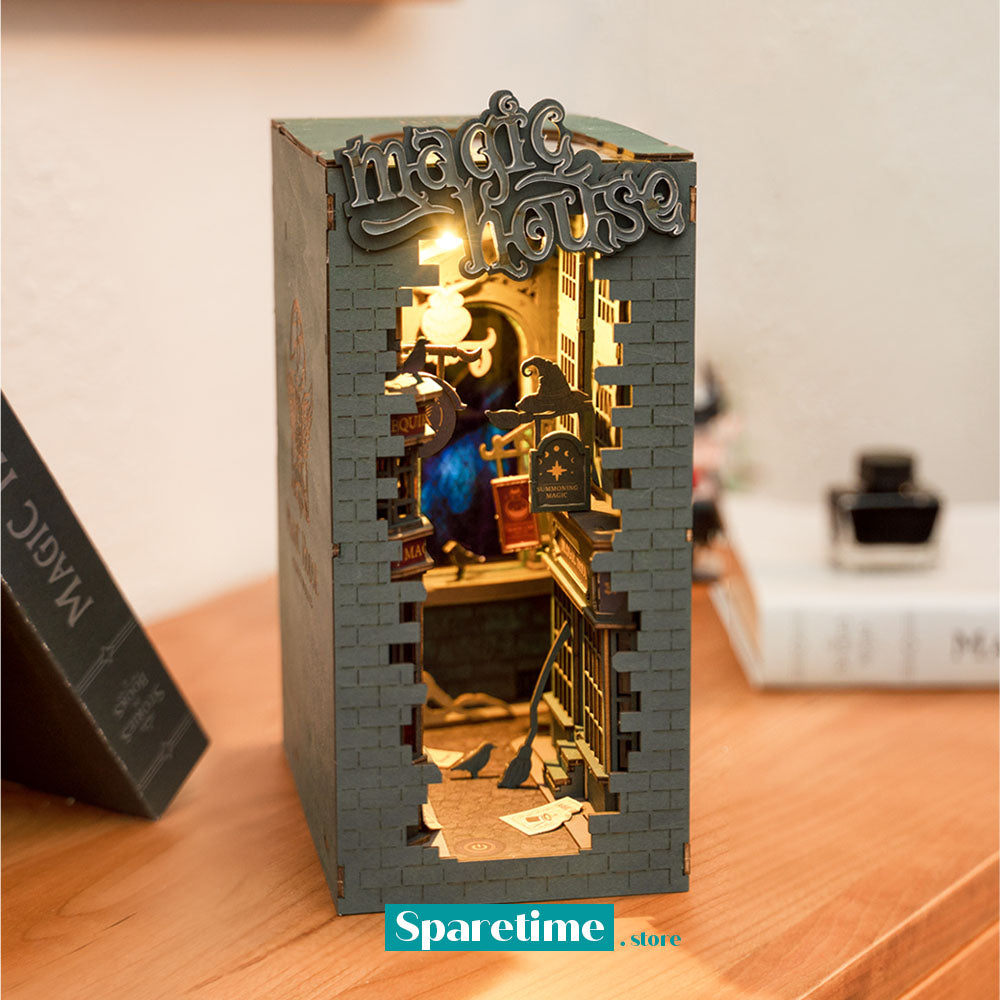 Rolife Magic House 3D Wooden DIY Miniature House Book Nook TGB03