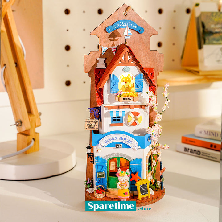 Rolife Island Dream Villa DIY Wall Hanging Miniature House Kit DS022