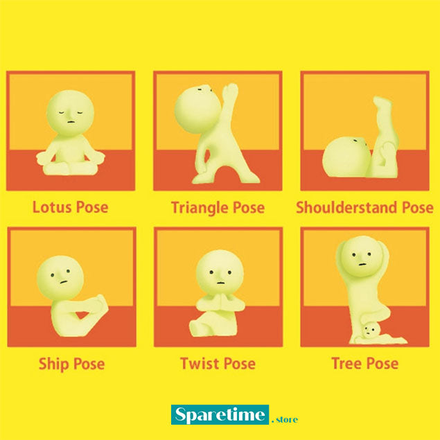 Smiski Yoga Series Blind Box