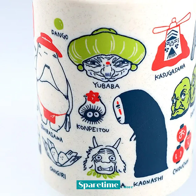 The Other Side of the Tunnel Japanese Teacup "Spirited Away", Benelic