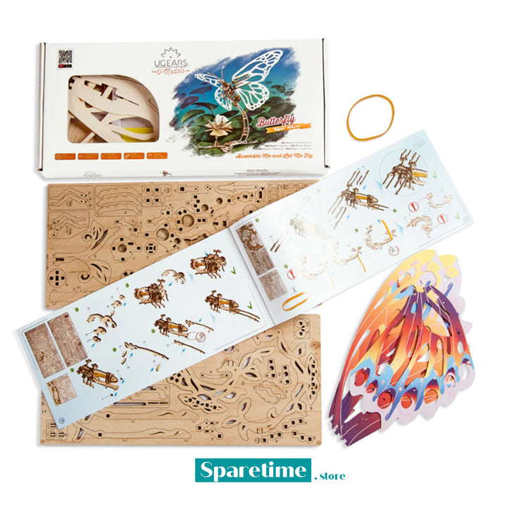 Butterfly mechanical model kit