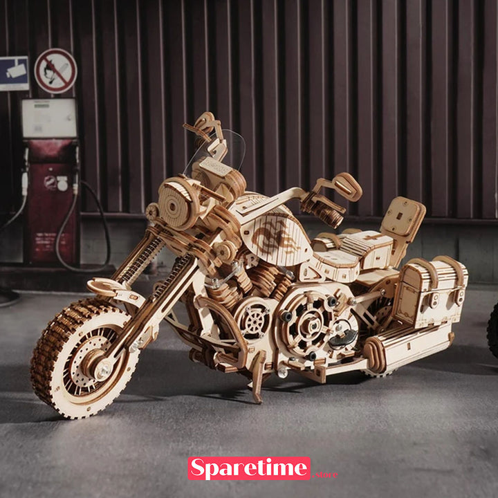 Rokr Cruiser Motorcycle 3D Wooden Puzzles