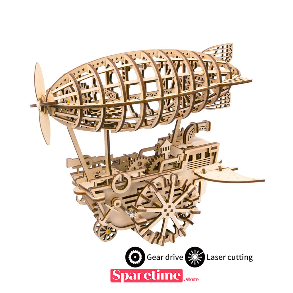 ROKR Air Vehicle ( Airship Plane ) 3D Wooden Puzzles