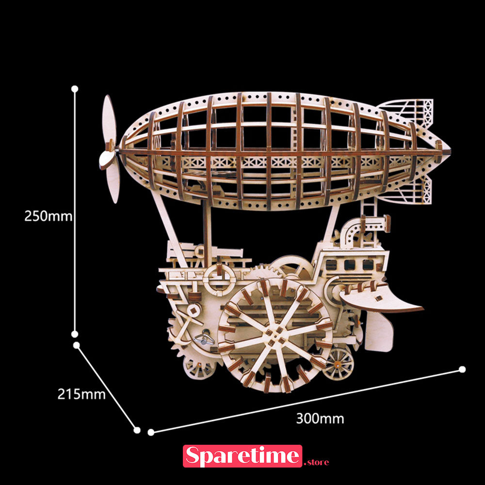ROKR Air Vehicle ( Airship Plane ) 3D Wooden Puzzles