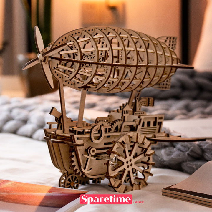 ROKR Air Vehicle ( Airship Plane ) 3D Wooden Puzzles