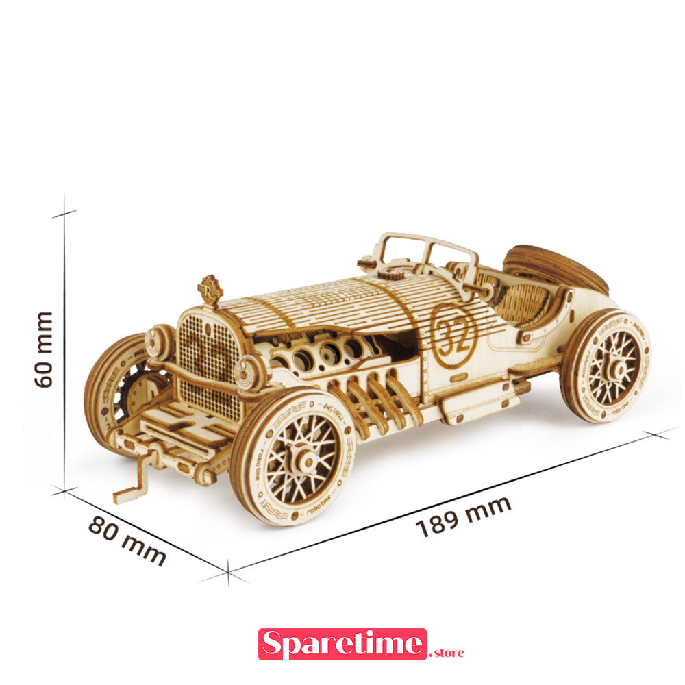 Rokr Grand Prix Car 3D Wooden Puzzle