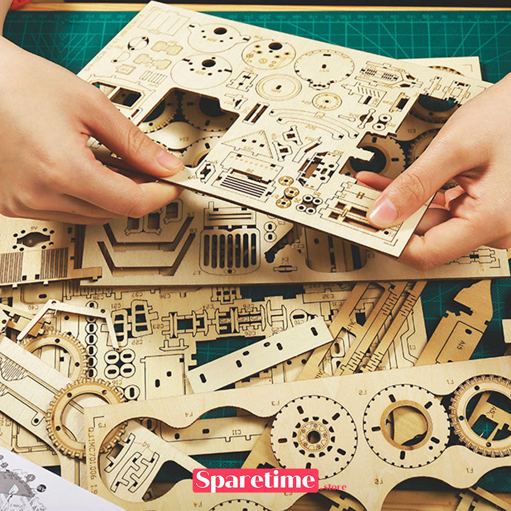 Rokr Grand Prix Car 3D Wooden Puzzle
