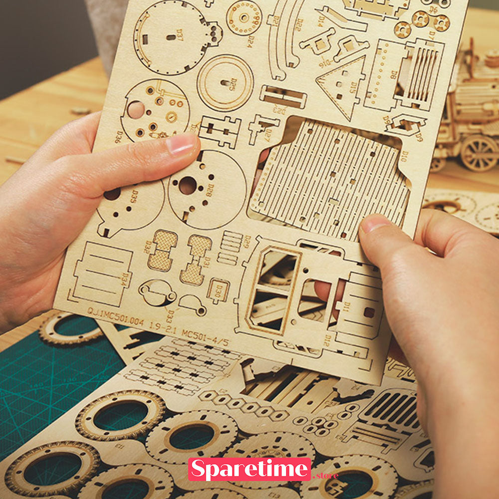 Rokr Grand Prix Car 3D Wooden Puzzle
