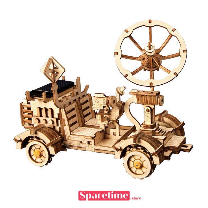 Rokr Rambler Rover Space Hunting Solar Energy Car 3D Wooden Puzzle