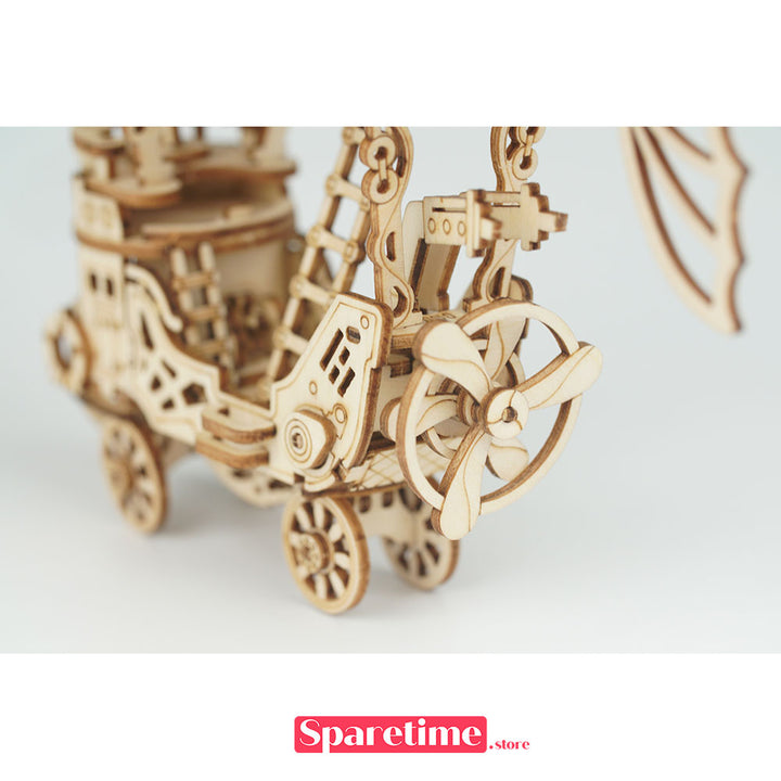 robotime Rolife Airship Modern 3D Wooden Puzzle