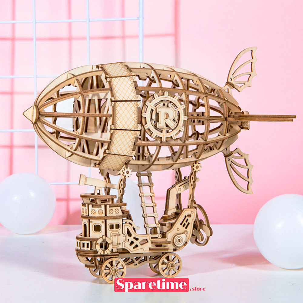 robotime Rolife Airship Modern 3D Wooden Puzzle