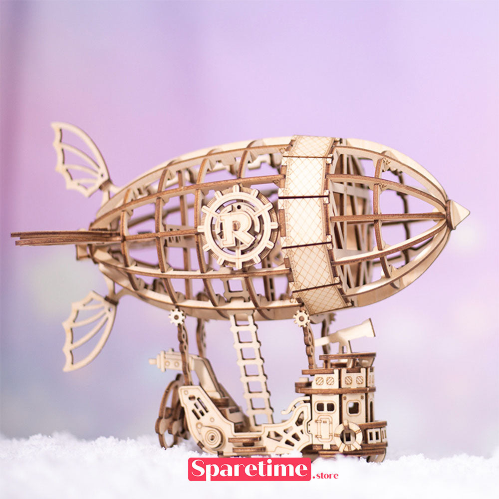 robotime Rolife Airship Modern 3D Wooden Puzzle
